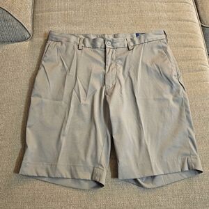 Polo Ralph Lauren Gray Performance Stretch Classic Fit Casual Shorts Size 34